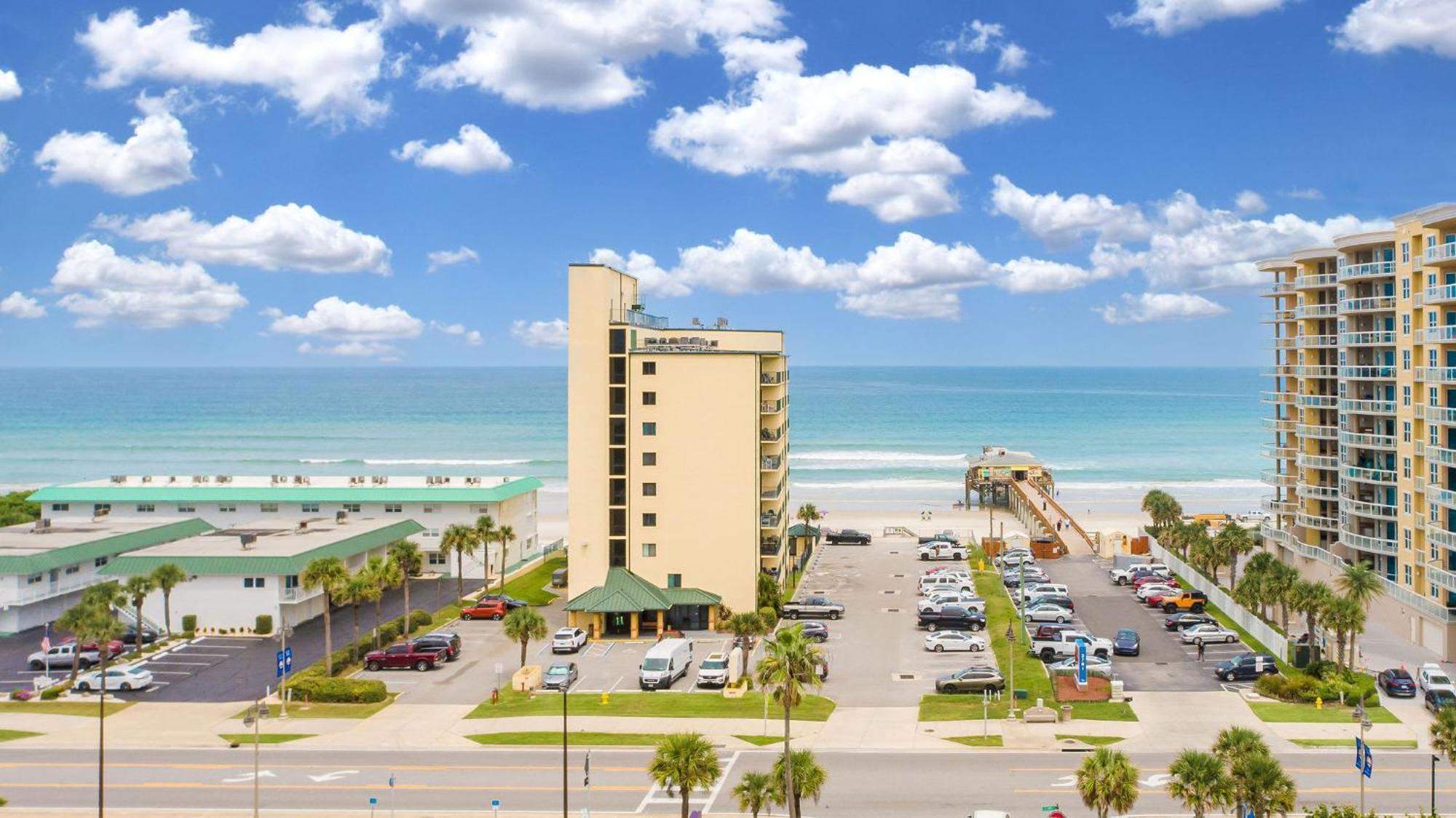 Ocean Views From Your Private Balcony! Sunglow Resort 606 By Brightwild 데이토나 비치 쇼어스 외부 사진