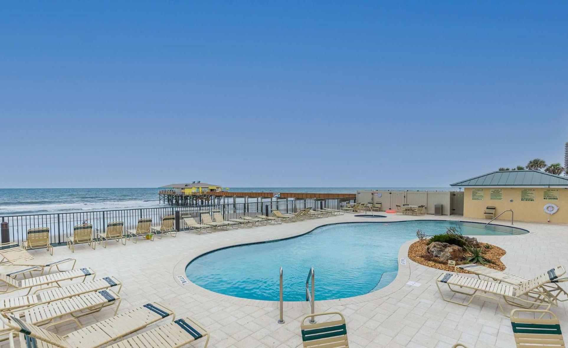 Ocean Views From Your Private Balcony! Sunglow Resort 606 By Brightwild 데이토나 비치 쇼어스 외부 사진